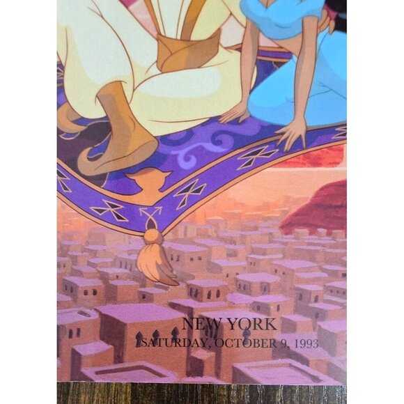 The Art Of Aladdin Sotheby's Auction Catalog October 9 1993 Disney Memorabilia - Picture 2 of 11
